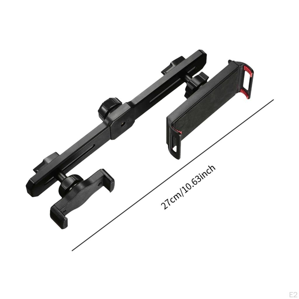 Smartphone Tablet Holder Tripod Adapter Professional Double Clip Practical Premium Accessory