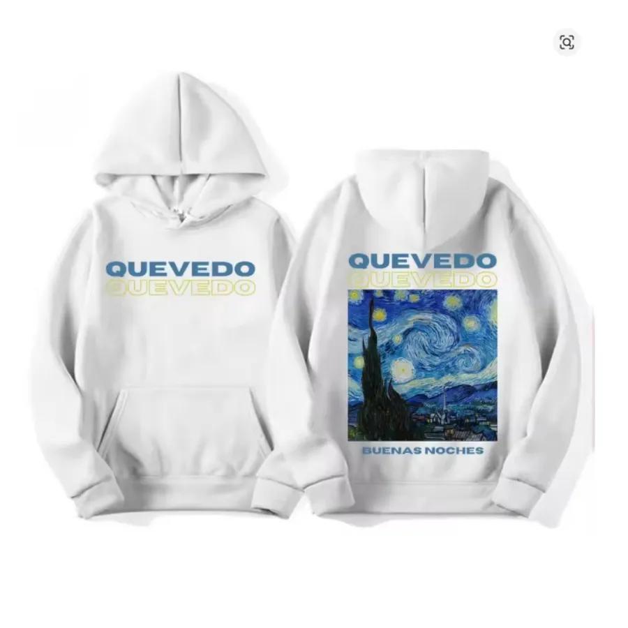 Rapper Quevedo EL BAIFO 2026 Album Merch Oversized Women/Men Hoodie Sweatshirt Streetwear Hip Hop Pullover Hooded Jacket235