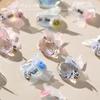 Nail Jewelry Rose Flower Nail Rhinestones Crystal Butterfly Nail Accessories  Girls/Women