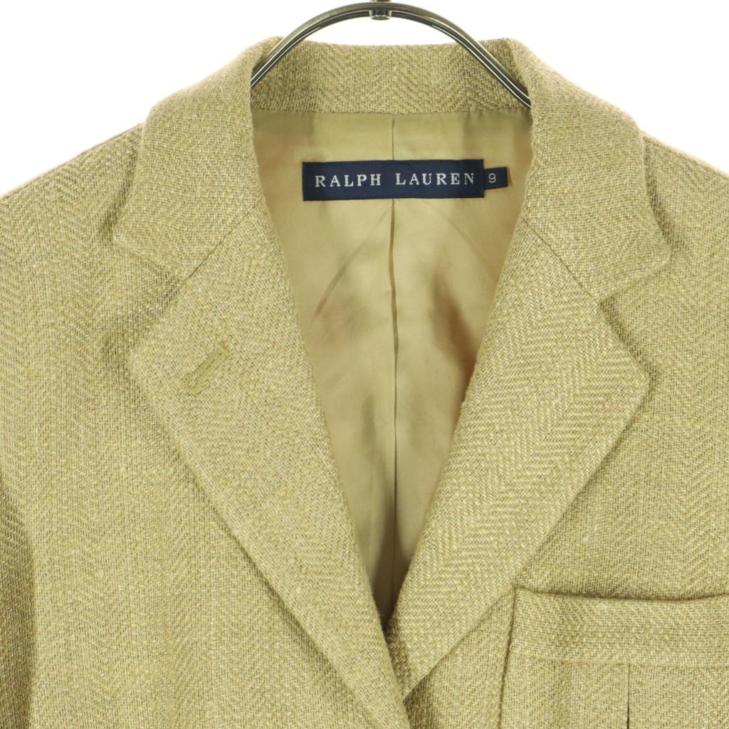 Beauty products RALPH LAUREN Long sleeve Herringbone Pattern tailored jacket Women Used