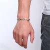 Twisted Healthy Magnetic Bracelet for Women Power Therapy Magnets Magnetite Bracelets Bangles Men Health Care Jewelry Stainless