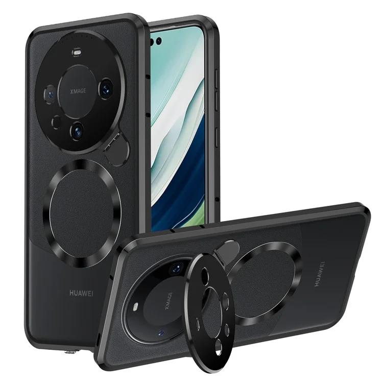 

Для Huawei Mate 60 чехол с рамкой для объектива и подставкой для телефона с ароматом