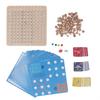 2 In 1 Math Multiplication Board Wooden Educational Children Counting Board Toy for Preschooler