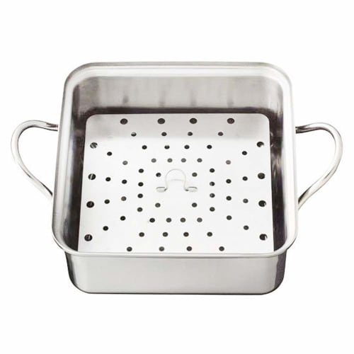 Kai Corporation Stainless Steel Steamer Basket Pot, 19cm, by Wakiya Tomoyuki, Made in Japan