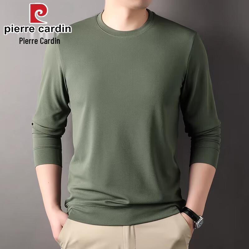 Pierre Cardin Men s Round Neck Long Sleeve Pullover T-Shirt XL