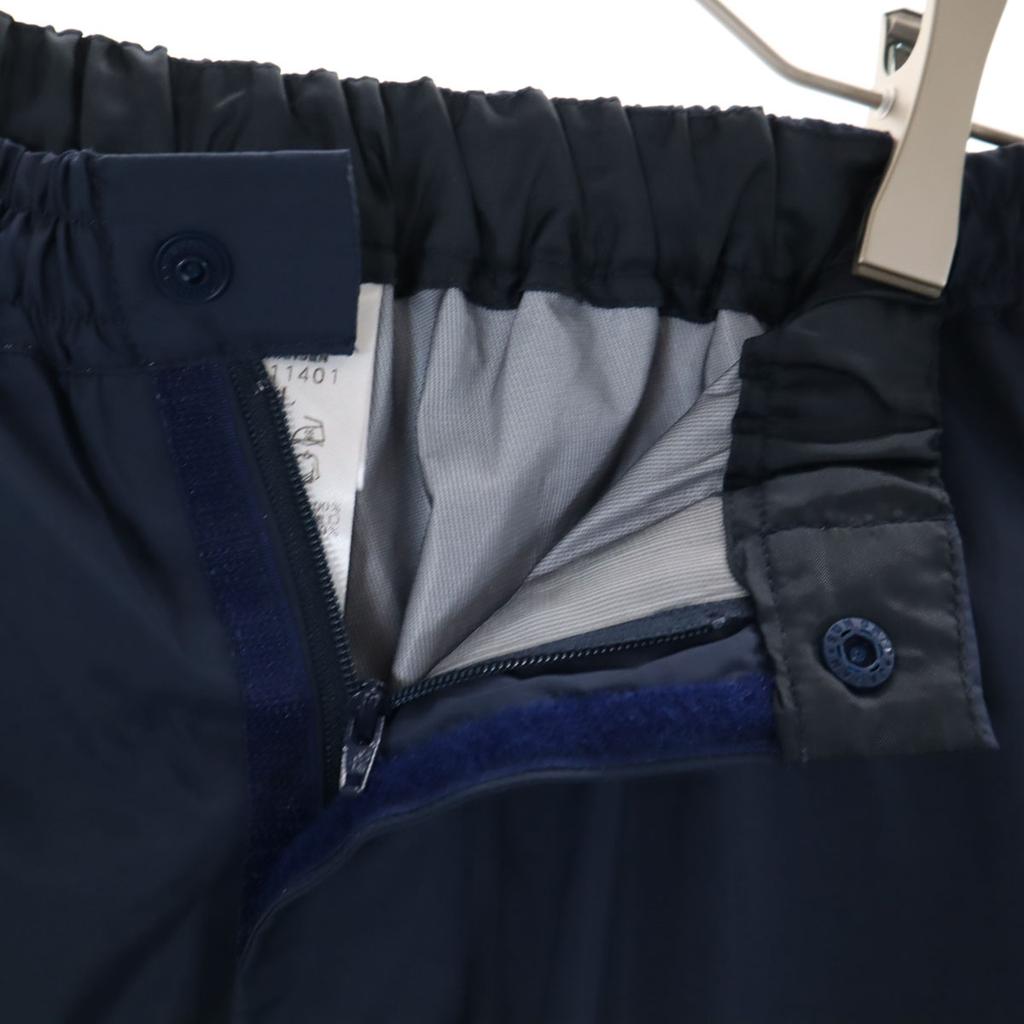 HELLY HANSEN Nylon jacket Setup WL Navy system Storage bag Men's Used