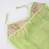Lace Patchwork Mesh See-Through Camisole - Sexy Floral Vacation Top for Women