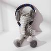 Pet Plush Toy: Chewing Monkey, Lion, and Elephant with Interactive Sound