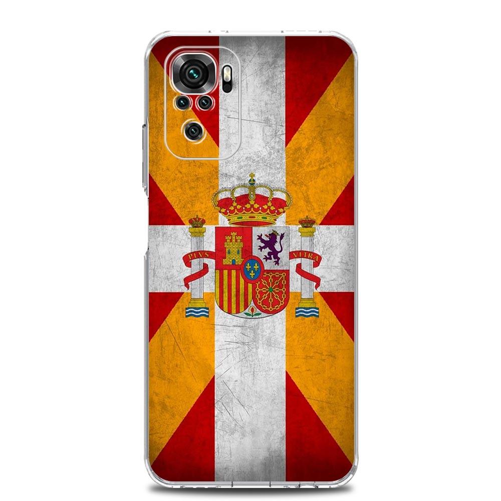 Spain Bull Flag Soft TPU Phone Case For Xiaomi Redmi Note 15 14 13 12 4G 10 11 Pro Plus 5G 14C 13C 12C 10C 9A Cover