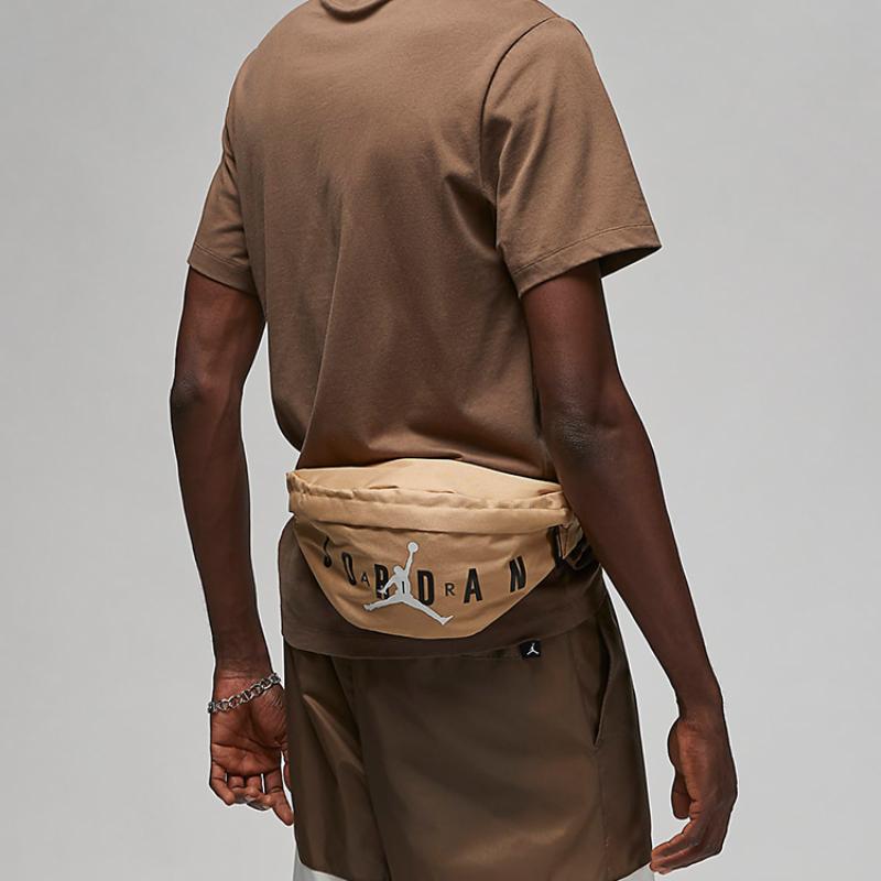 Jordan Polyester Crossbody Bag Sling Bag Fanny Pack Regular Unisex Desert Brown Jordan 9B0533-X6A