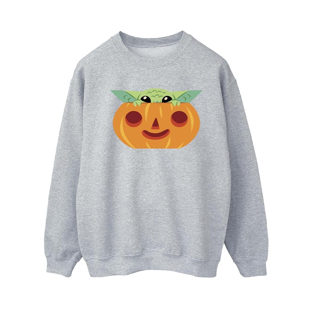 Star Wars Womens/Ladies Grogu Pumpkin Sweatshirt