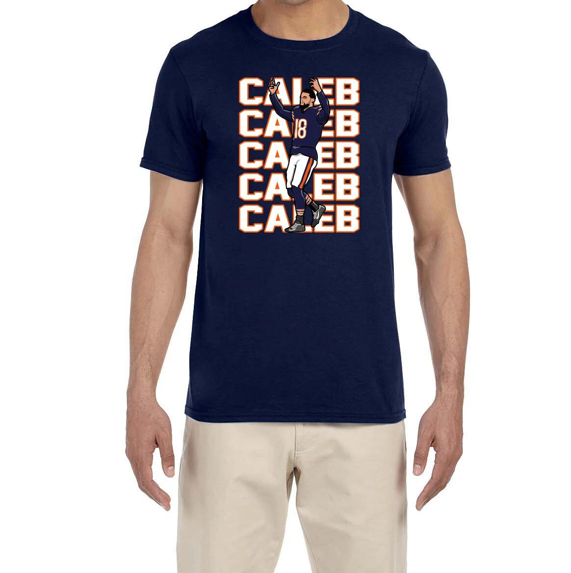 Caleb Williams Text Pic T-shirt XL