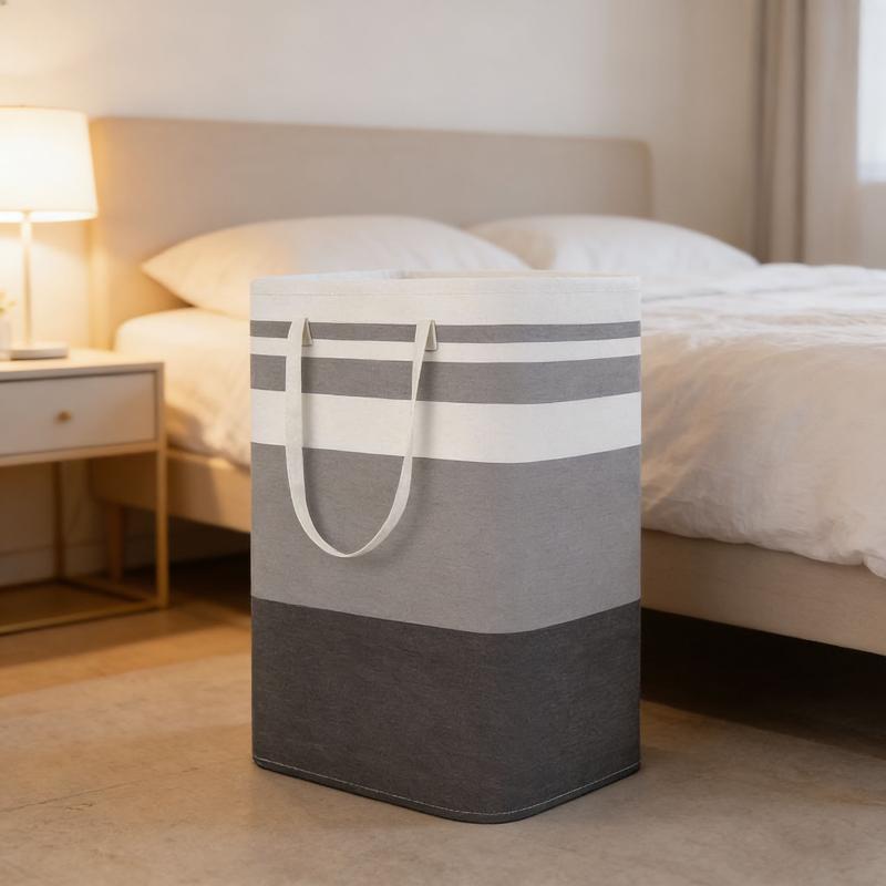 Foldable Home Storage Basket, Wardrobe Organizer, Laundry Bag For Clothes, Portable Large Capacity Foldable Storage Bag