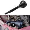 Car Plastic Funnel Set Wide-Mouth Fuel And Oil Multi-Purpose Flexible Right-Angle Funnel For Coolant And Oil