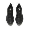 New Anta Cushioned Slip Resistant Abrasion Resistant Breathable Low Top Running Shoes Men's Black 912415522-1