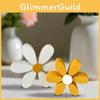 Wooden Daisy Ornaments Spring Home Decor Rustic Style Gift For Housewarming