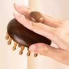 Wooden Scalp Massager Brush Portable Hair Growth Head Relaxation Massage Tool Men Women Wet Dry Hair Scalp Care Scrubber Gua Sha Brush
