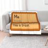 Stardew Valley Trash Item But Its You! D: Throw Blanket Summer Extra Large Throw For Sofa Thin Soft Plaid Flannel Blankets