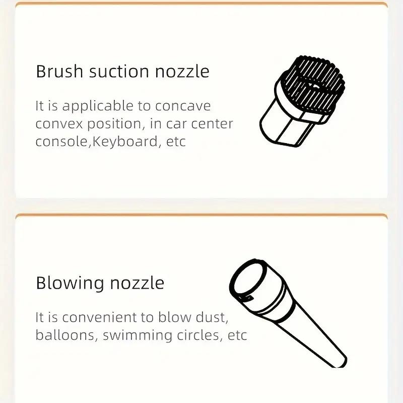 Handheld Vacuum Cleaner - Powerful Suction, Car Vacuum Cleaner Car Accessories High Power Handheld Portable Car Vacuum,Mini Portable Rechargeable