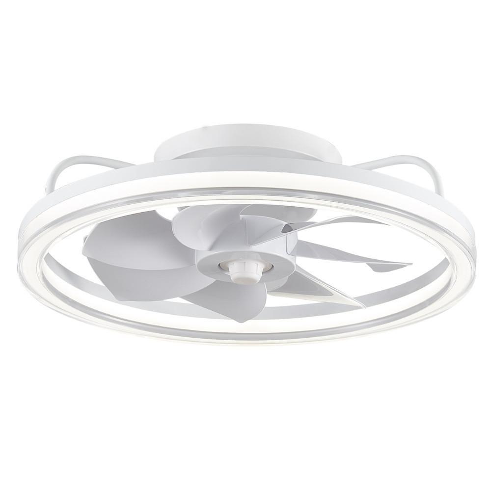 Modern Bedroom Fan Lamp Household Electric Fan With Light Intelligent Remote Control LED Ceiling Fan Light