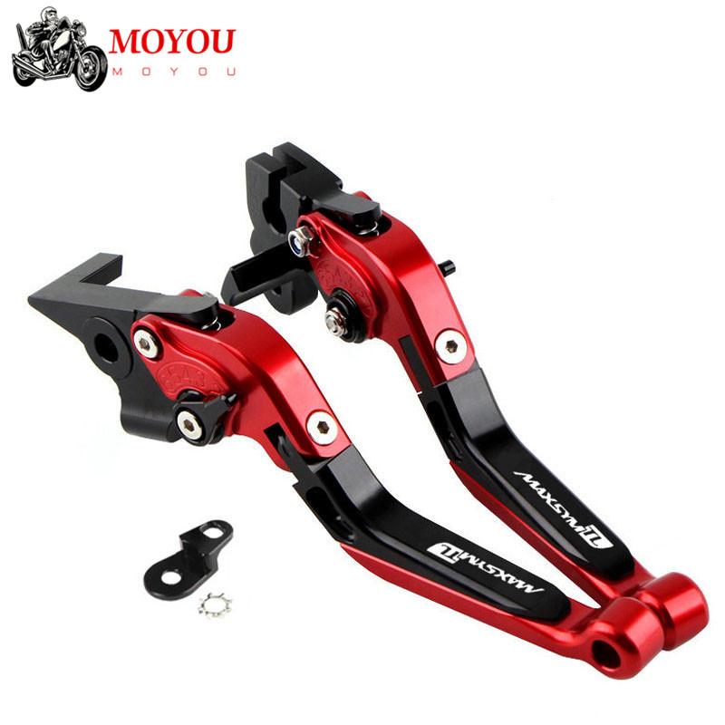 For SYM MAXSYM TL 500 Maxsym TL500 2020-2025 New Motorcycle Folding Extendable Brake Clutch Lever With Parking Function