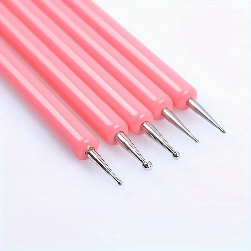 5pcs.set Silicone Clay Sculpting Tools For Brush Modeling Dotting Pen Art Pottery DIY Carving Tools