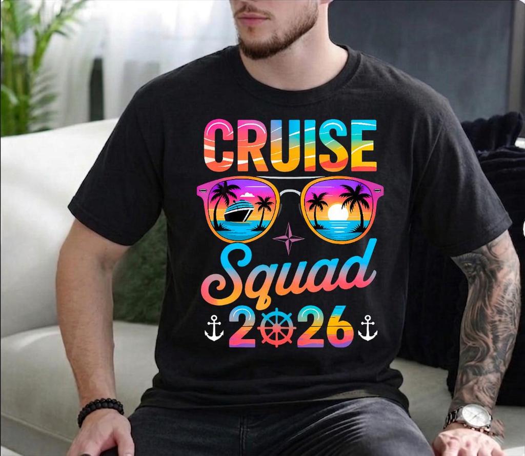 Cruise Squad 2026 Matching Family Vacation Shirt