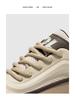 2025 Men's Trendy Breathable Casual Dad Shoes - Spring Thick-Soled Sports Style