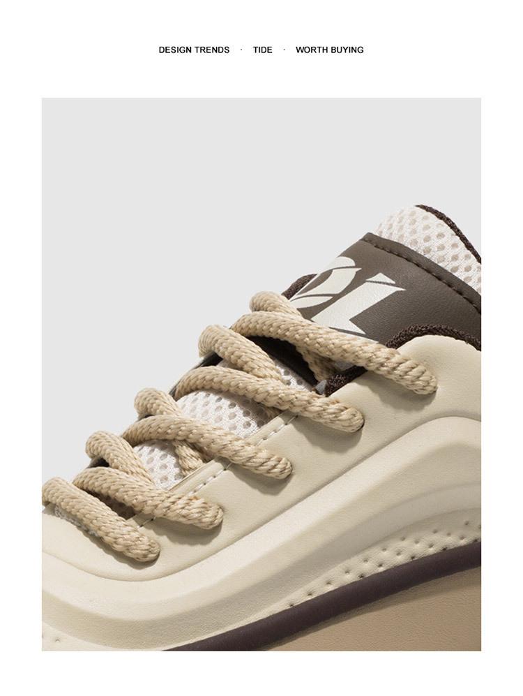 2025 Men's Trendy Breathable Casual Dad Shoes - Spring Thick-Soled Sports Style