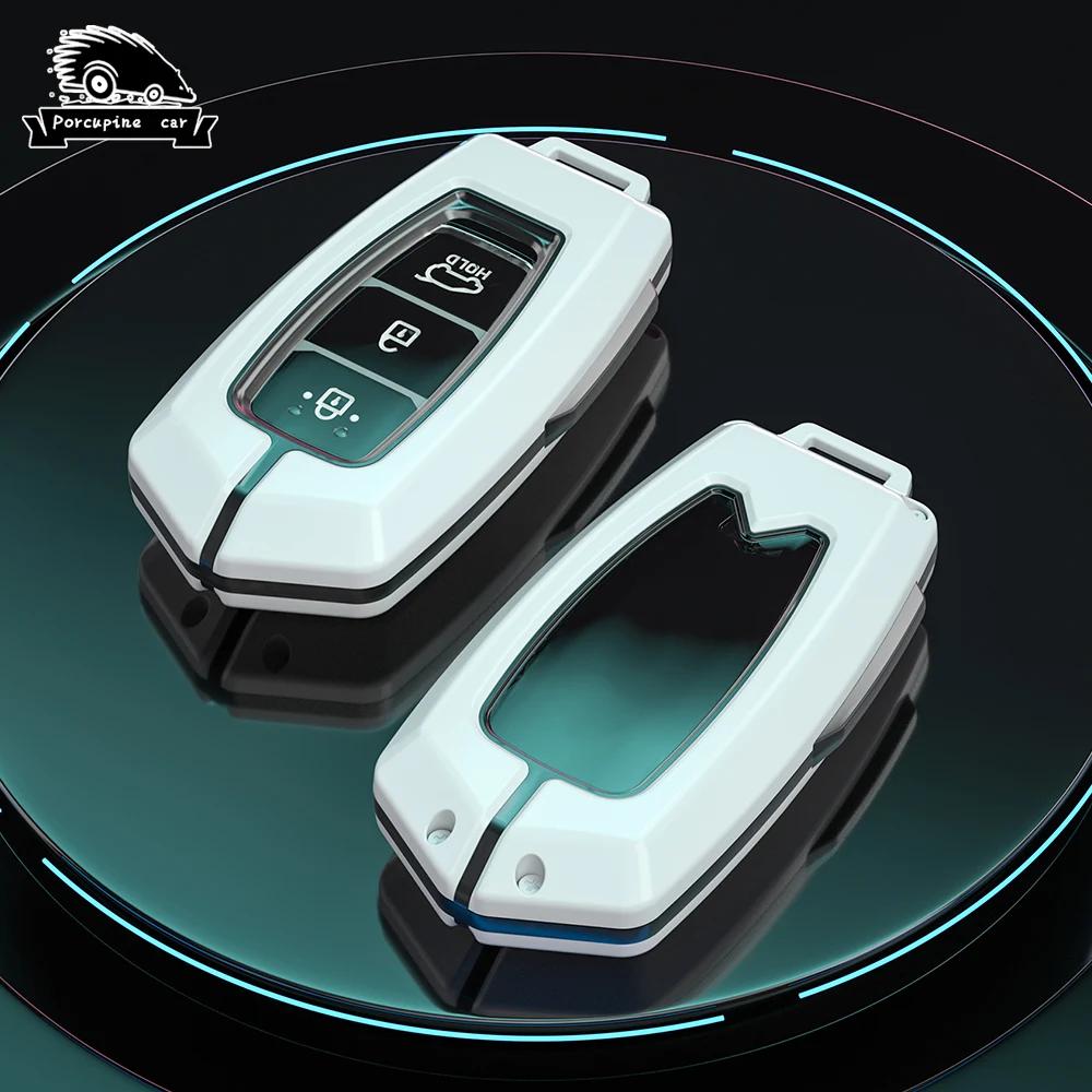 

3/4/5 Buttons Pc Car Key Case Cover Keychain For Hyundai I30 Ix35 Kona Encino Solaris Azera Grandeur Ig Accent Santa Fe Palisade 4 or 5 buttons