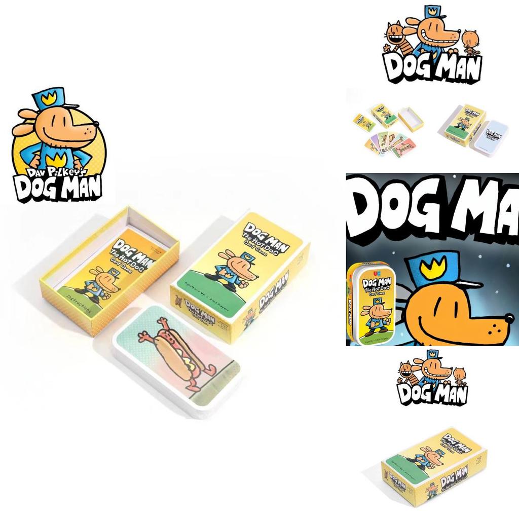 Dog Man Detective Dog Fun Party Game Card Deck For Interactive Family Entertainment