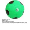 Green Football Dog Chew Toy Bite Resistant Soccer Squeaky Ball Pet Interactive Toy Small Medium Large Dogs Teething Cleaning Toy