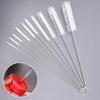 10Pcs Cleaning Brush Set Full Size Straws Narrow Gaps Deep Cleaning Brush Nylon Bristles Spiral Shaft Cleaning Tool