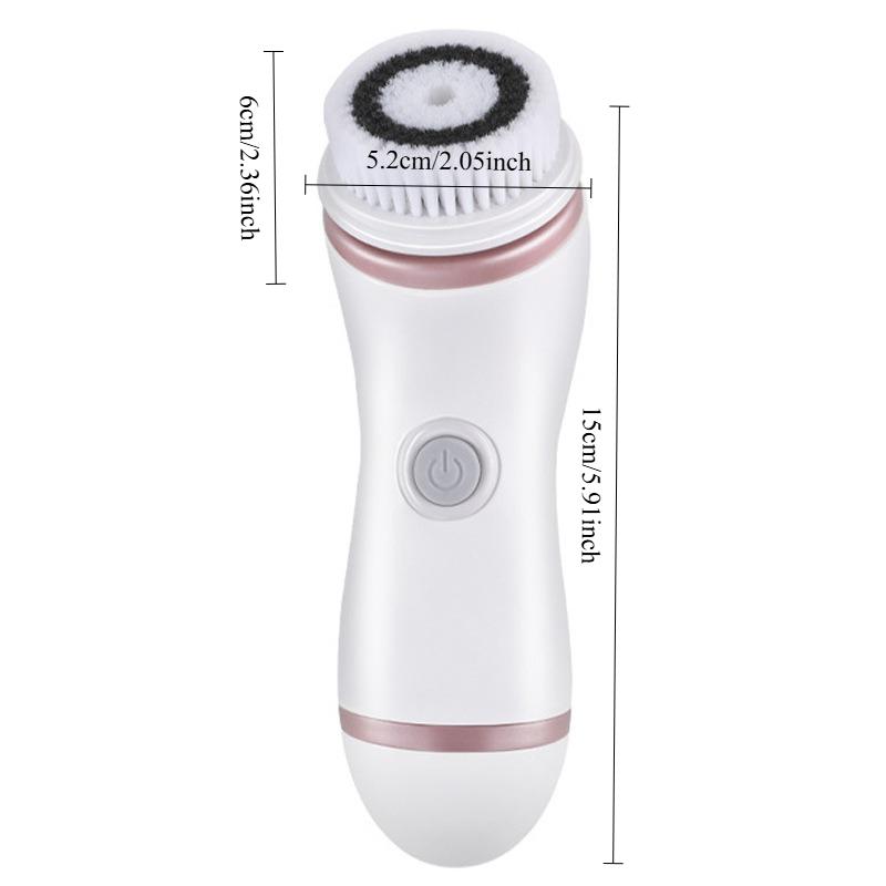 1SET Electric Cleanser Charging Household Multifunctional Rotary Cleaning Pore Portable Waterproof Face Brush
