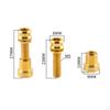 2 Set Bicycle Carbon Nuts, Durable Premium Mounting Accessories for Mountain Bikes