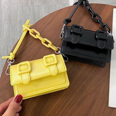 Mini Women'S Square Bag Purses And Handbags Luxury Lipstick Box Pu Leather Shoulder Crossbody Bags Designer Messenger Bags
