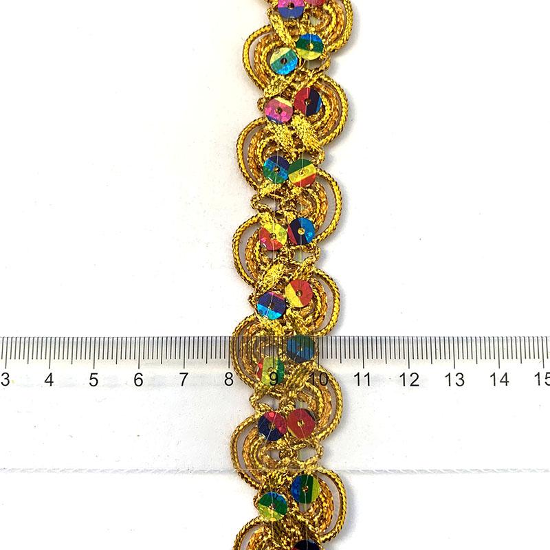 4m/13.12ft Each Pack Lace Sewing Trims 2.5cm Wide Ribbons Curtain Accessory Handmade DIY Craft Flower Bra Dress Gowns Decoration