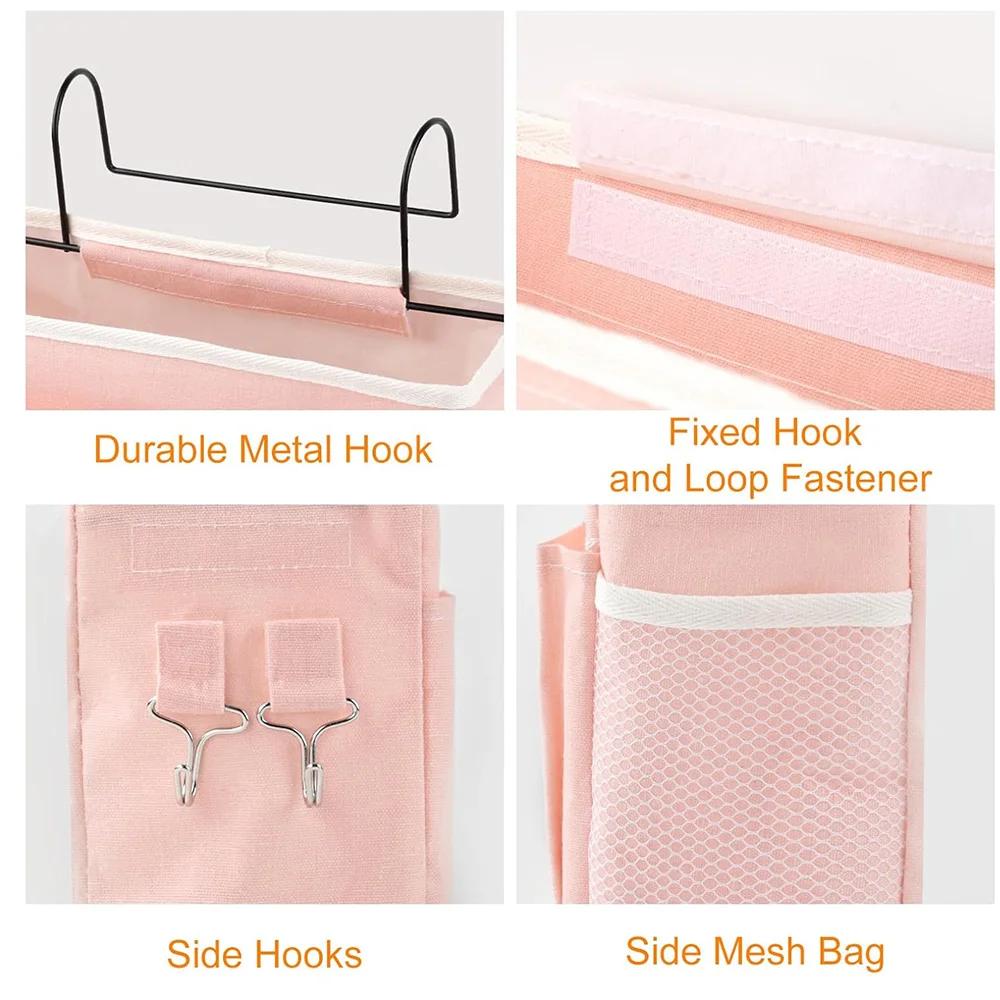 Dormitory Storage Basket Storage Bag Student Bedside Basket Bag Organizer Multifunctional Bedside Storage Accessories