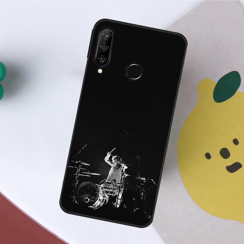 Drum Drummer Music Dj For Huawei Nova 12s 12i 11i 8i Y73 Y72 Y61 Y91 Y90 Y70 Y60 9 10 SE P30 P40 Lite P60 Pro Case