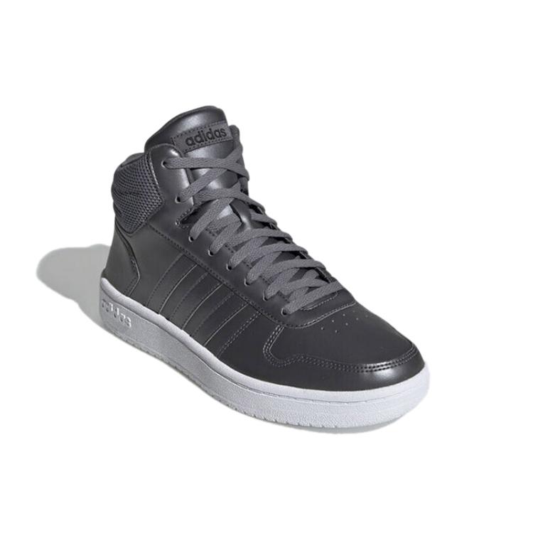 adidas Hoops 2.0 Mid 'Grigio Bianco' Donna EE7856