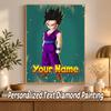 Dragon Ball Gohan Custom Name Diamond Painting Personalized 5D Full Drill DIY Diamond Art Home Decor