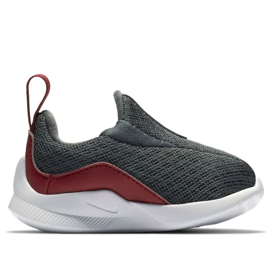 Nike Viale Slip-Resistant Durable Low-Top Walking Shoes Baby Shoes Gray Red White AH5556-006
