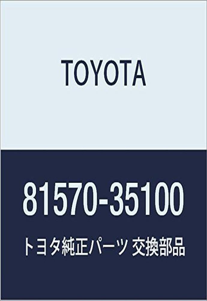 

Оригинальная сборка фонаря TOYOTA Стоп Номер детали Часть CTR, 81570-35100