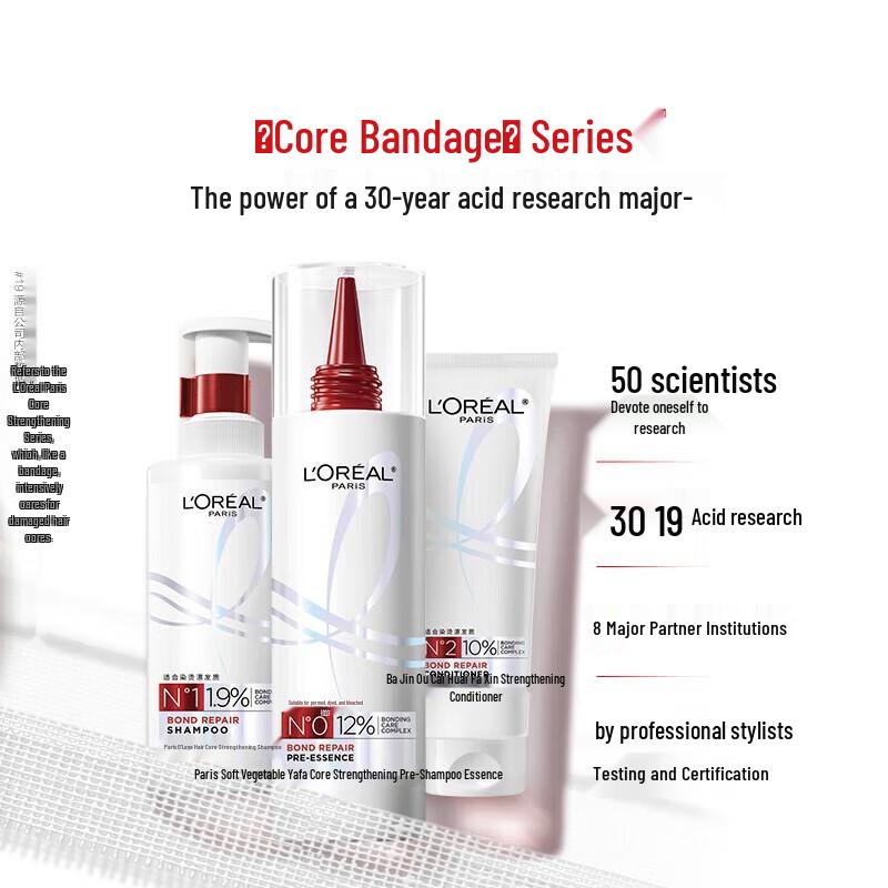 L'Oreal Core Strengthening Shampoo Twin Pack