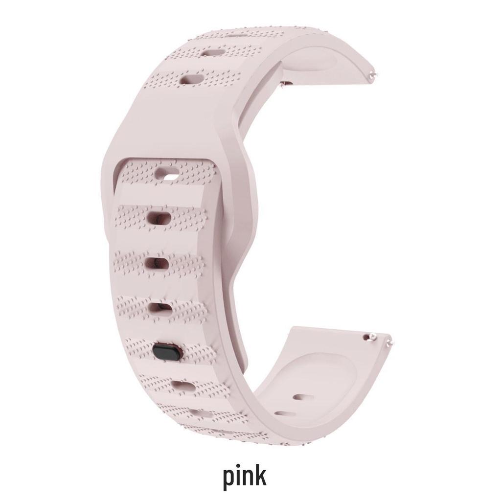 Compatible Silicone Dot Pattern Watch Strap for Samsung, Huawei, Huami, Garmin, and Mi Band