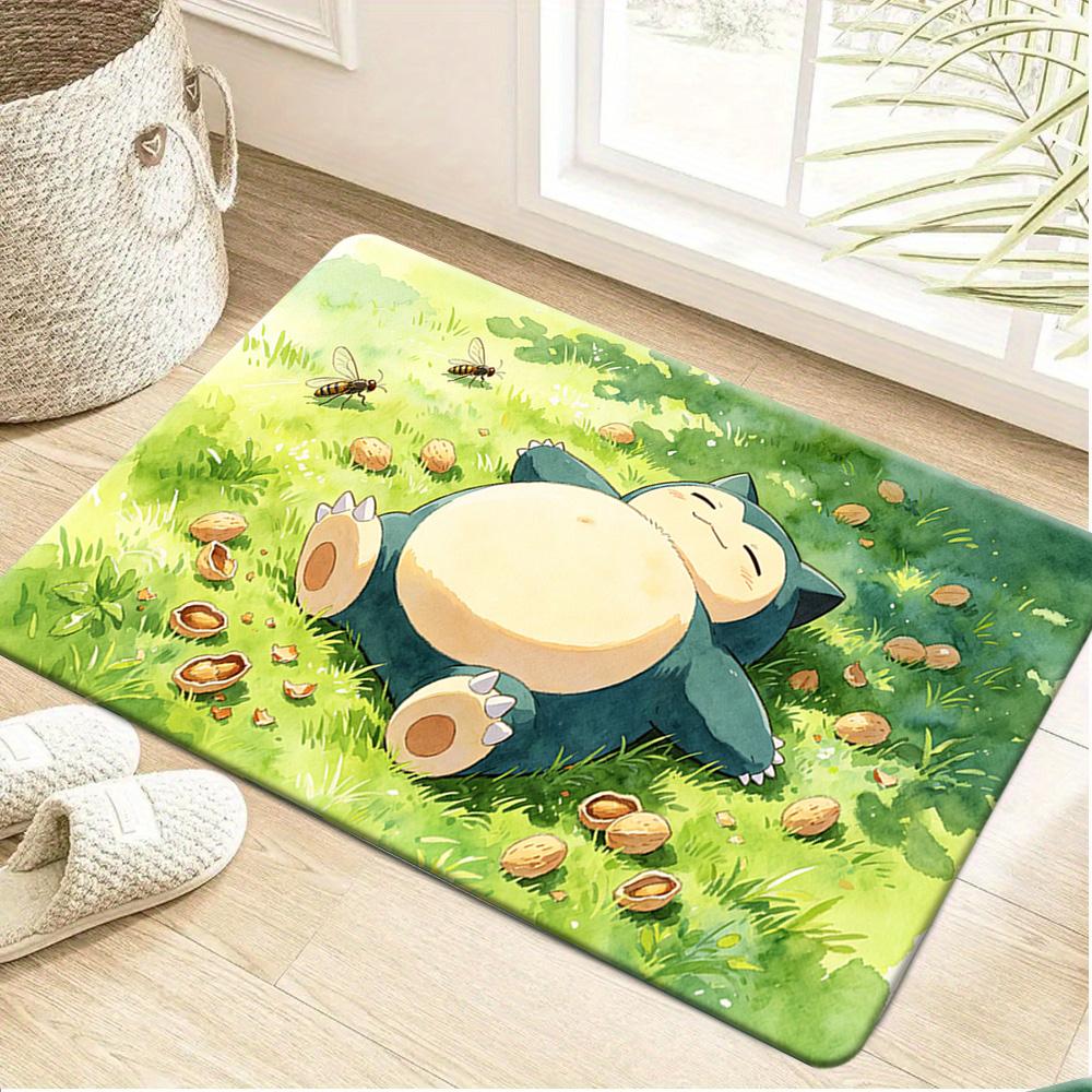 Pokemon Eevee Evolutions and Ghost Type Print Non-Slip Floor Mat Doormat 40cm x 60cm
