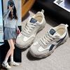 Thick-soled German training shoes women's spring and autumn 2025 new Korean version versatile round head lace-up college style casual sports