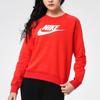 Nike Casual Sports Crew Neck Logo Sweatshirt Women sweatshirt Red BV4113-675
