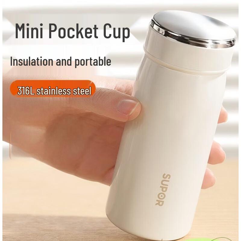 Мини-термос SUPOR из нержавеющей стали 316L