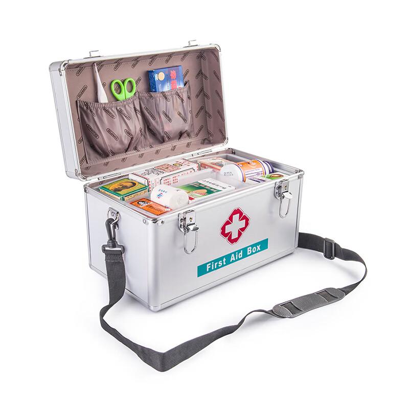 Multi-functional Aluminum Alloy First Aid Storage Box